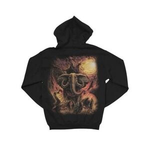 Marauda Official Crown Of Torment Graphic Print Hoodie Sweatshirt M